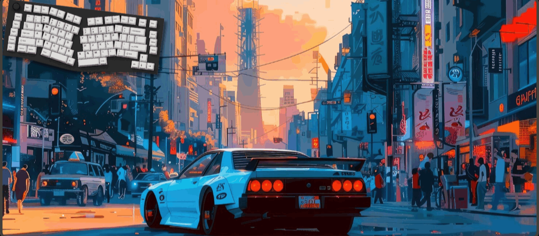 Ghostline S13 - Car Mouse Pads