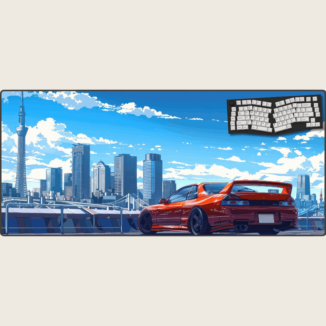 Tokyo Drive - Car Mouse Pads