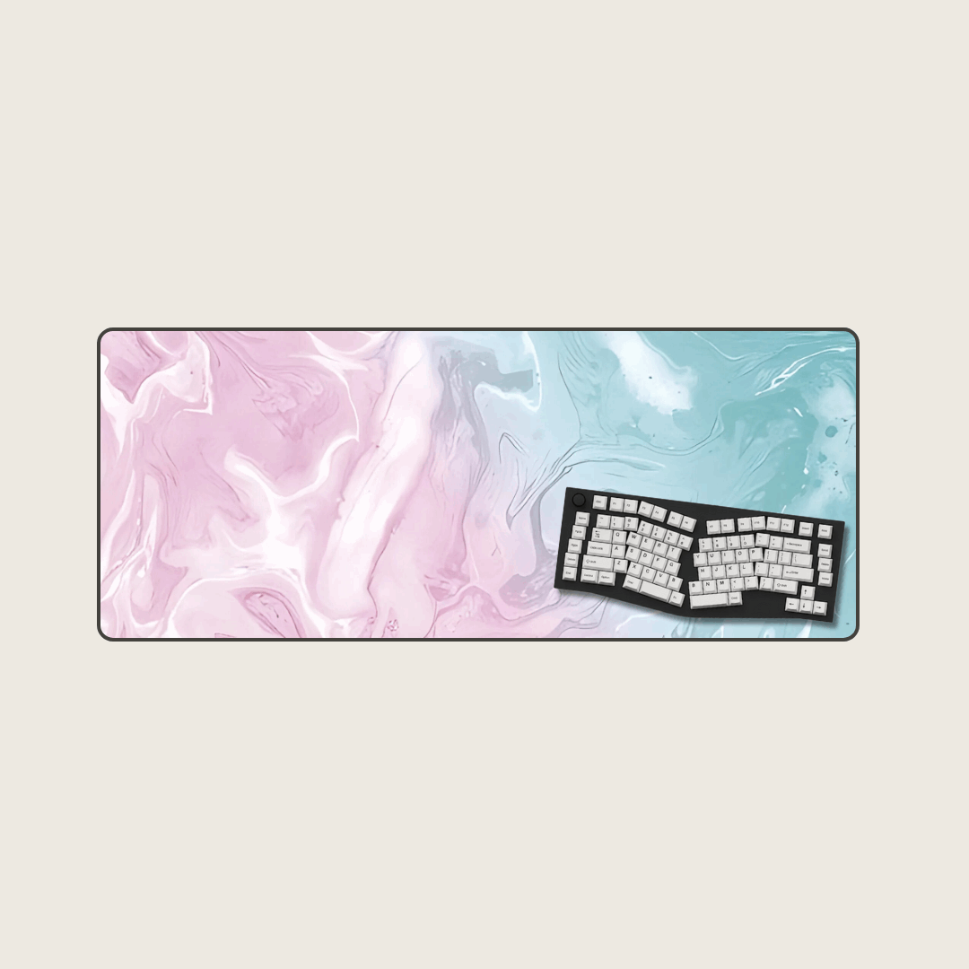 Tourmaline - Marble Mouse Pads