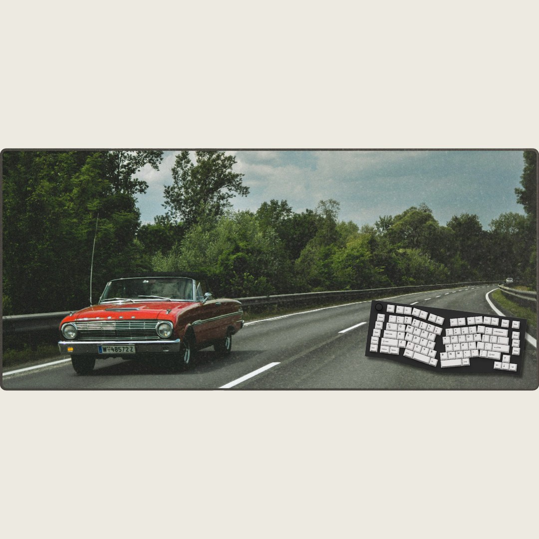 1963 Ford Falcon Convertible - Vintage Car Mouse Pads