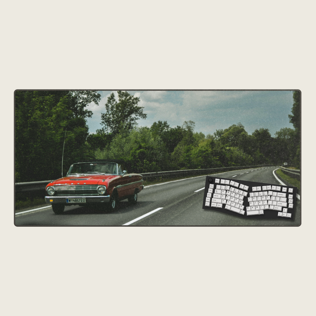 1963 Ford Falcon Convertible - Vintage Car Mouse Pads