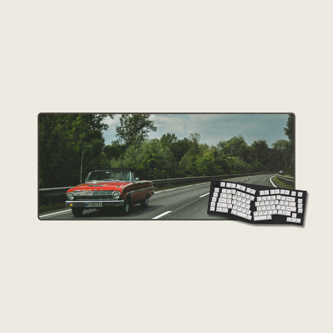1963 Ford Falcon Convertible - Vintage Car Mouse Pads