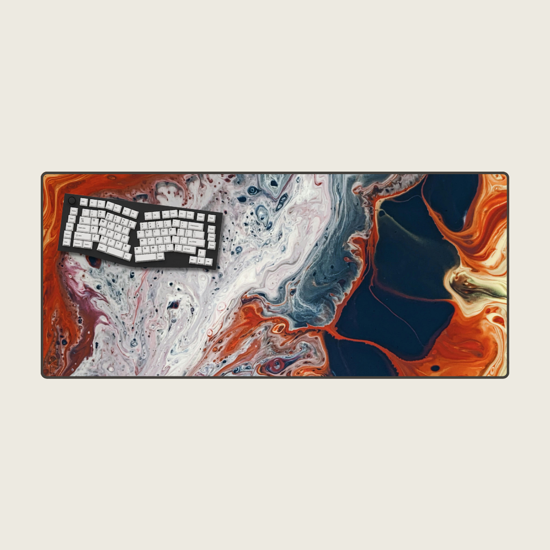 Cosmic Mars - Swirl Mouse Pads