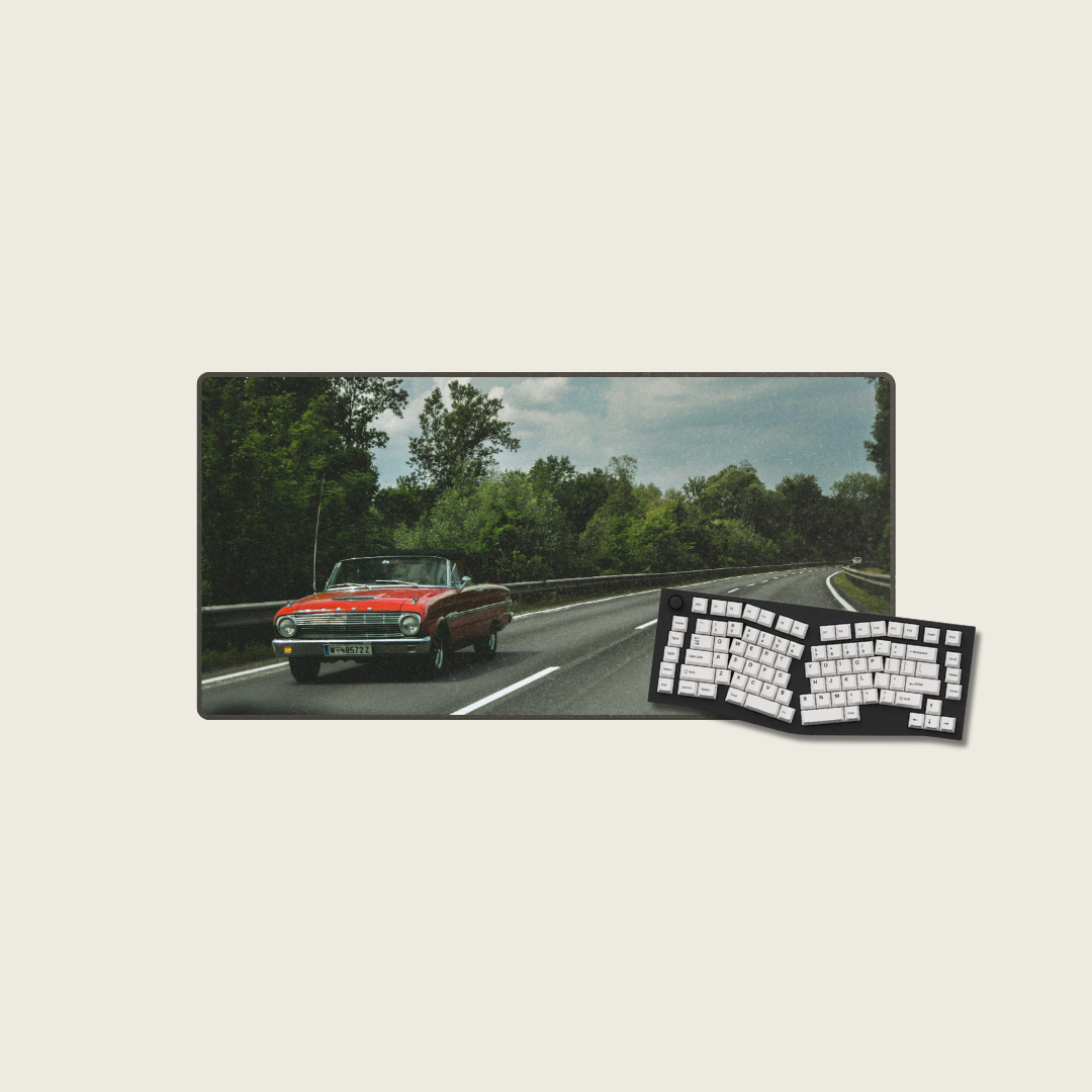 1963 Ford Falcon Convertible - Vintage Car Mouse Pads
