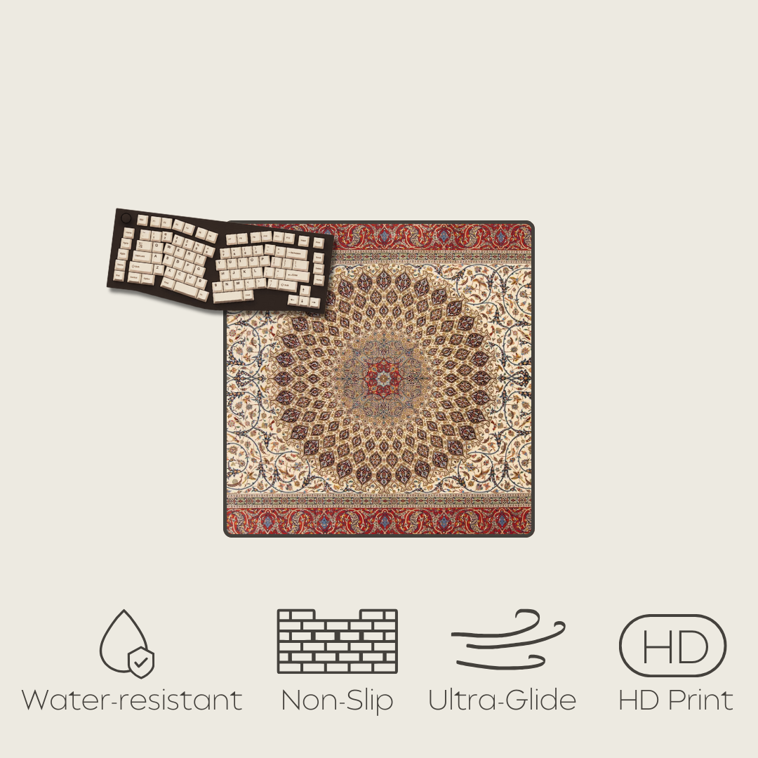 Heritage Crown - Arabian Pattern Mouse Pads
