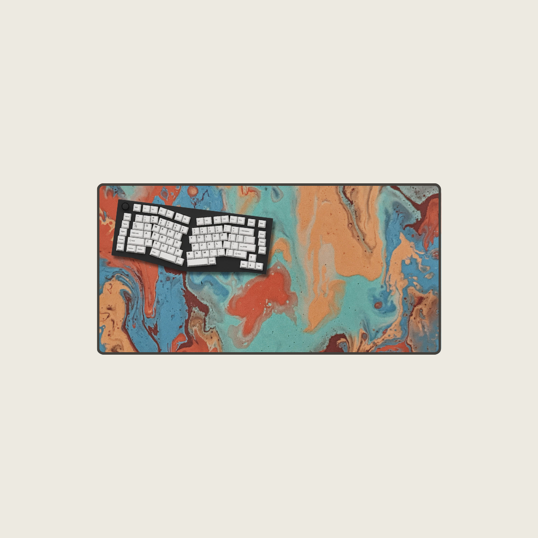 Lyra Planet - Swirl Mouse Pads