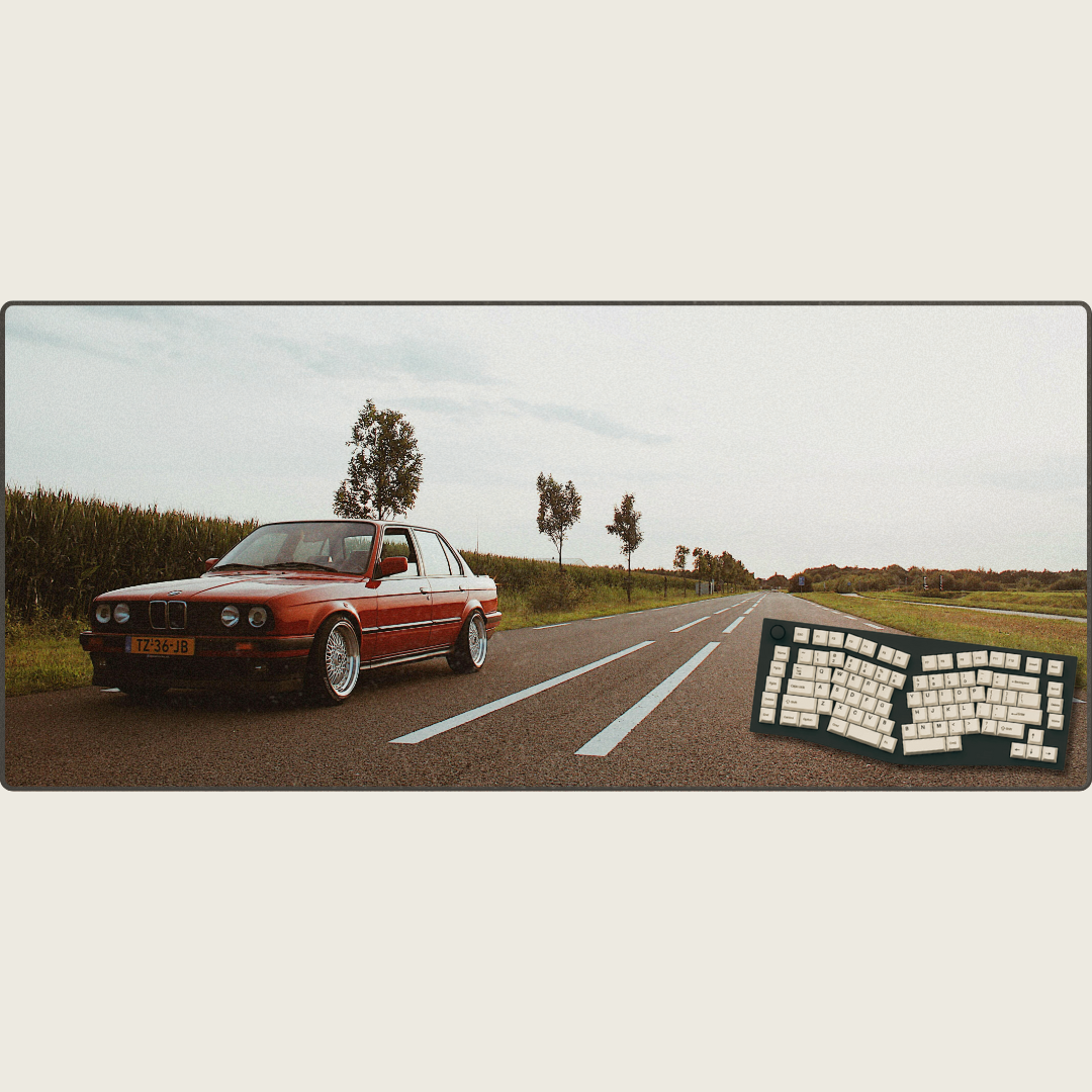 BMW M3 E30 - Vintage Car Mouse Pads