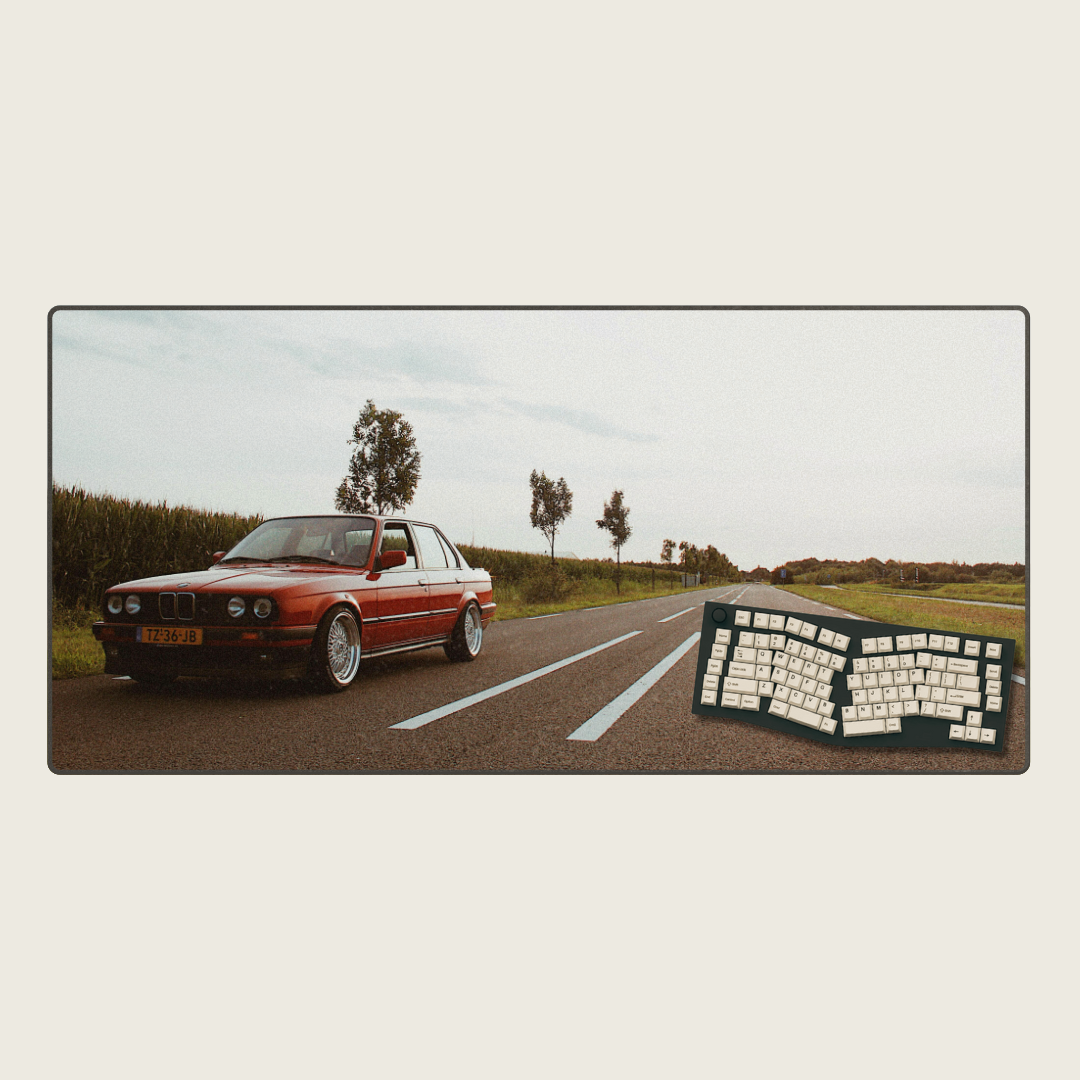 BMW M3 E30 - Vintage Car Mouse Pads