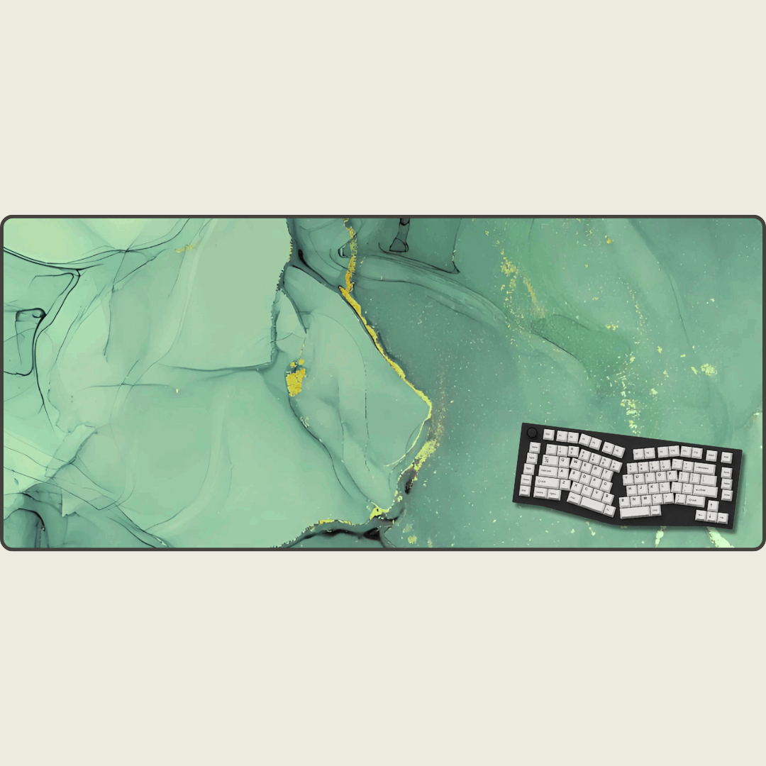 Malachite - Marble Mouse Pads