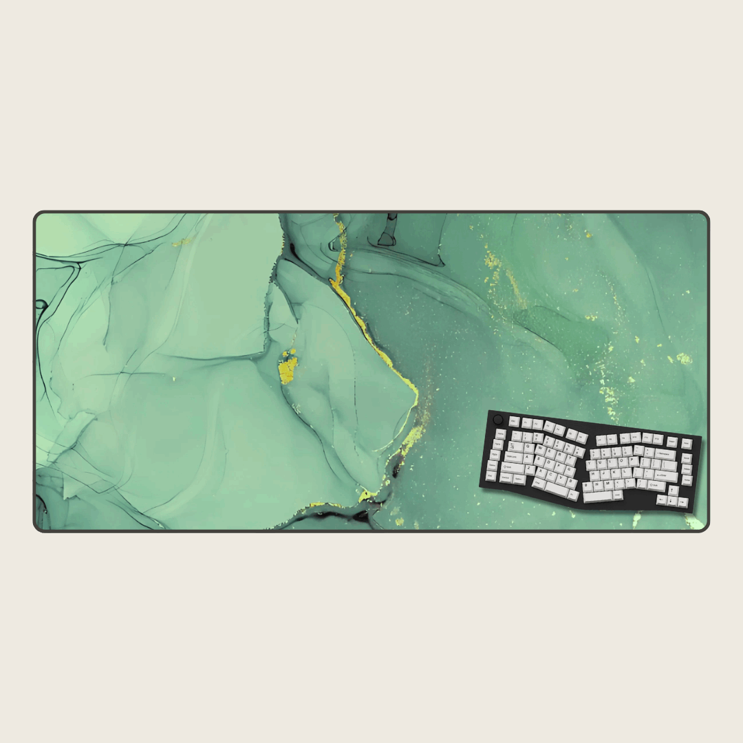 Malachite - Marble Mouse Pads