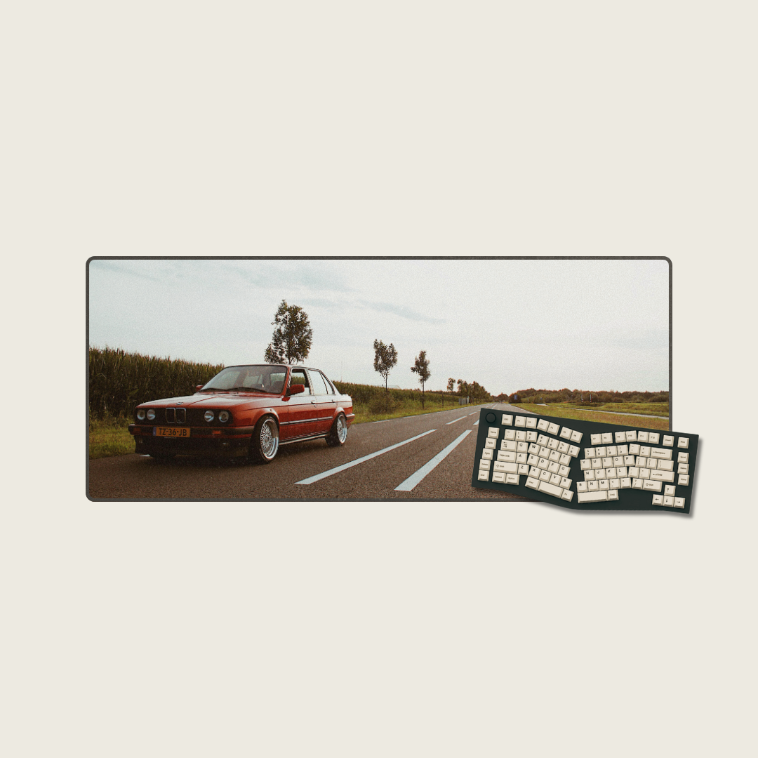 BMW M3 E30 - Vintage Car Mouse Pads