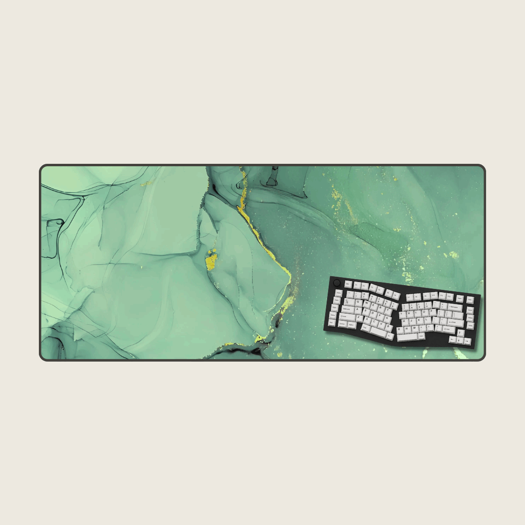 Malachite - Marble Mouse Pads