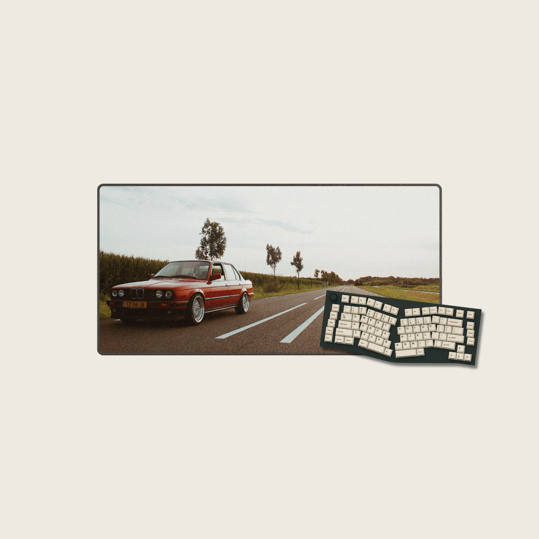 BMW M3 E30 - Vintage Car Mouse Pads