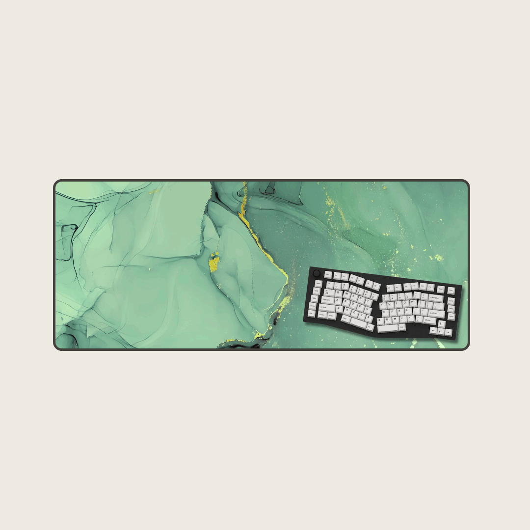 Malachite - Marble Mouse Pads