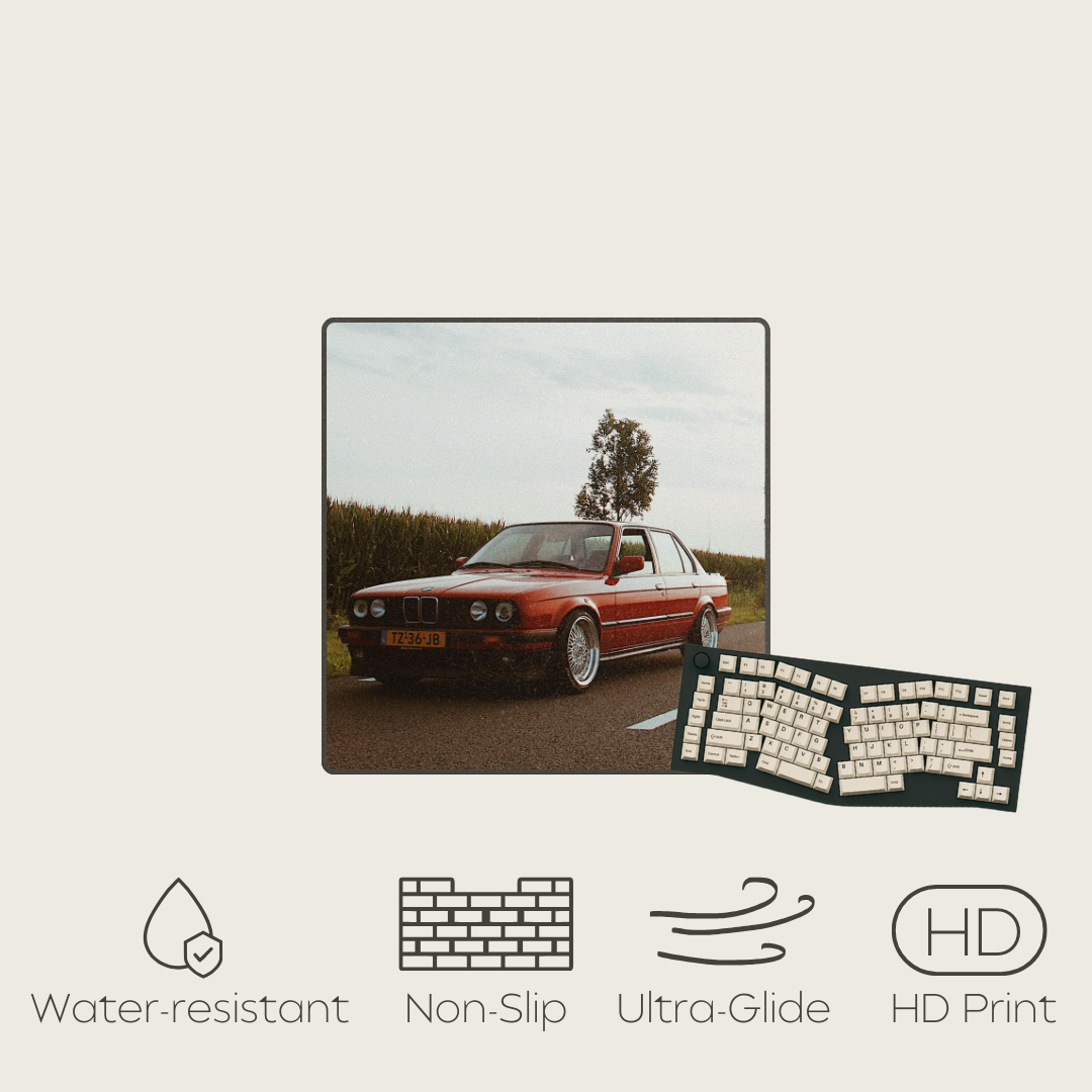 BMW M3 E30 - Vintage Car Mouse Pads
