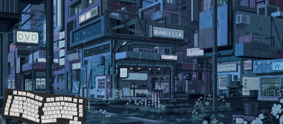 Sapphire Streets - Cityscape Mouse Pads
