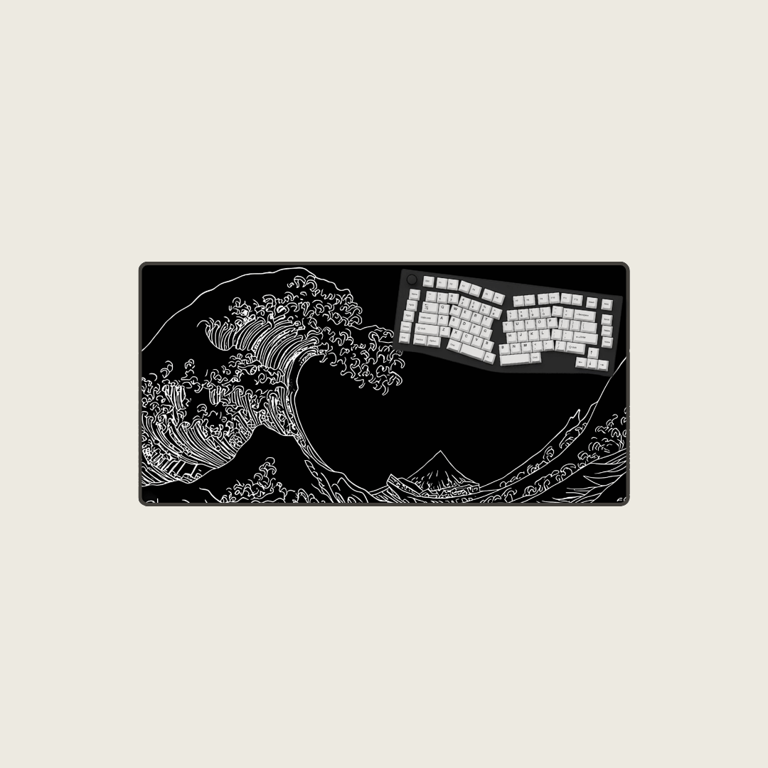 Shadow Drift - Great Wave Mouse Pads