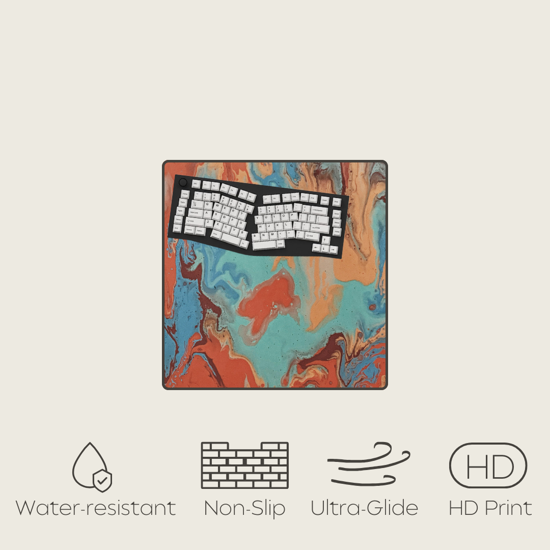 Lyra Planet - Swirl Mouse Pads