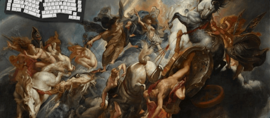 The Fall of Phaeton - Gods & Gladiators Mouse Pads