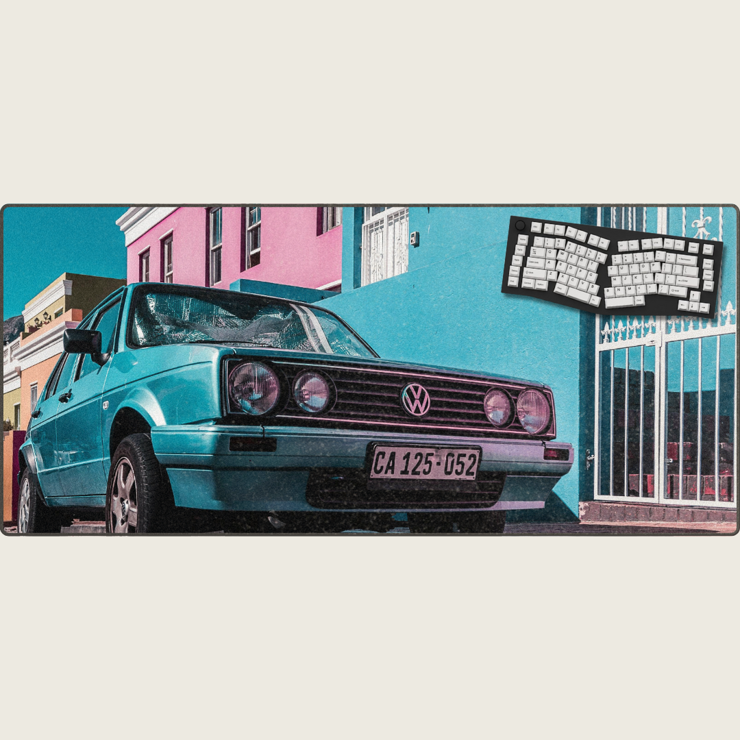 Volkswagen MK1 Citi Golf - Vintage Car Mouse Pads