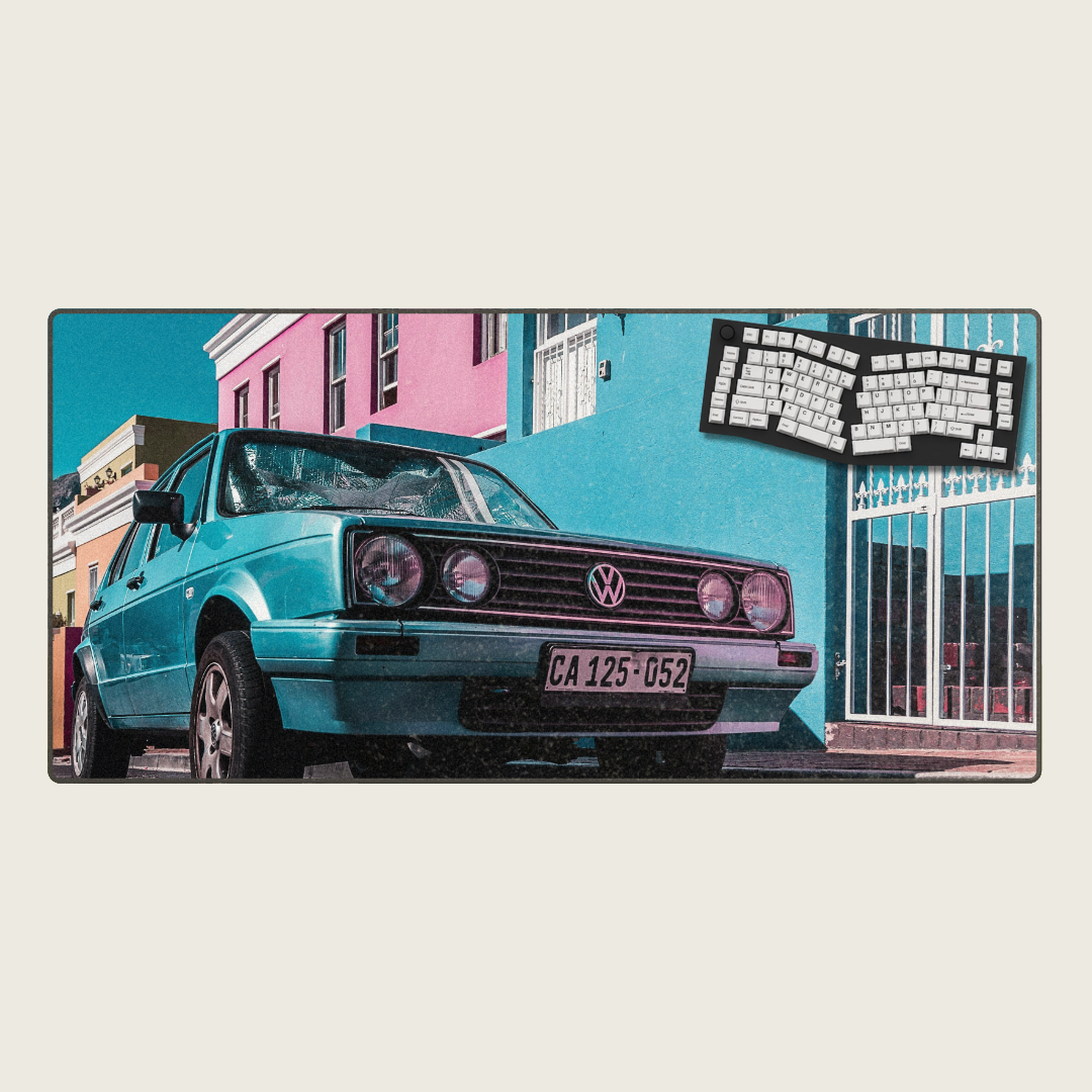 Volkswagen MK1 Citi Golf - Vintage Car Mouse Pads