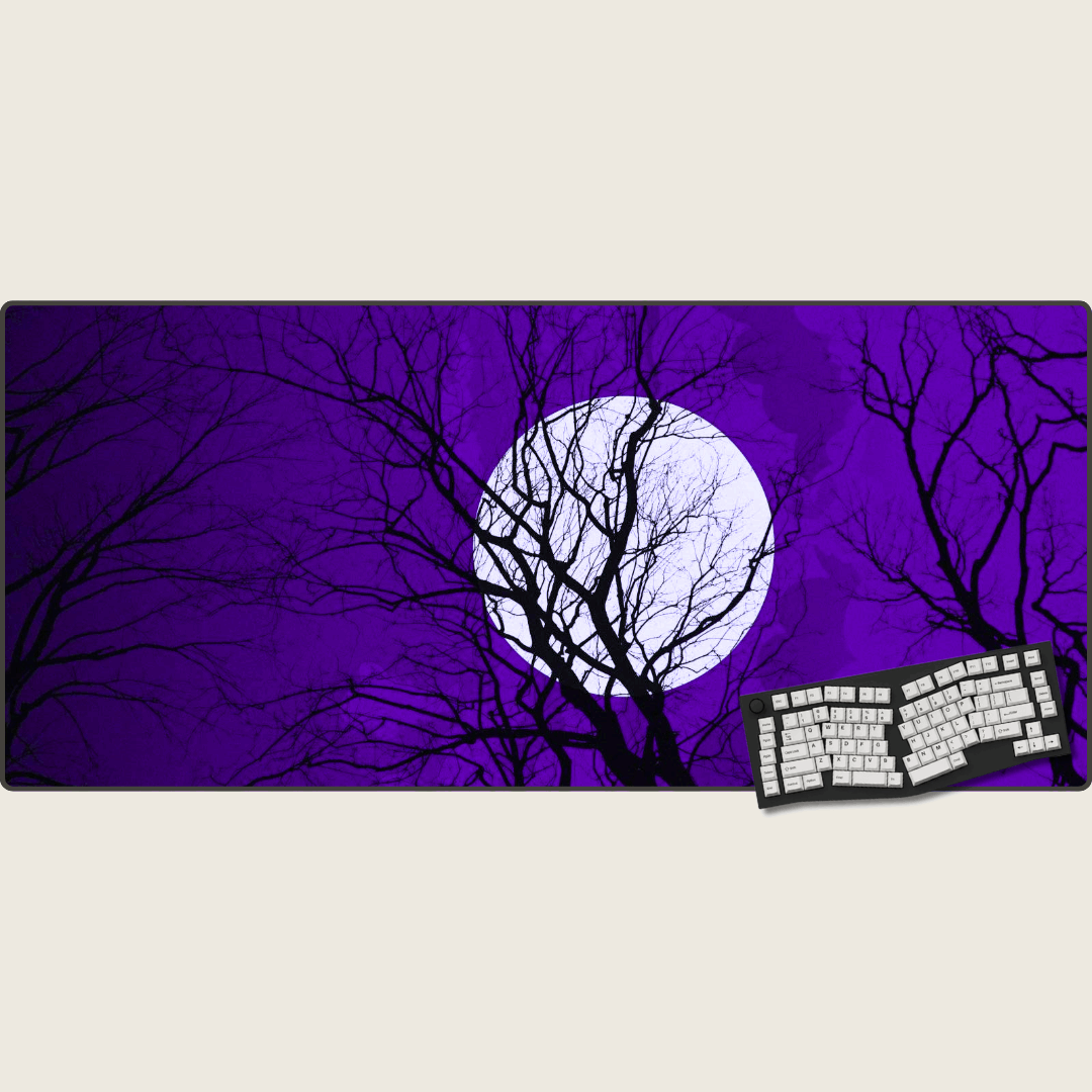 Lavender Eclipse - Valentine's Mouse Pads