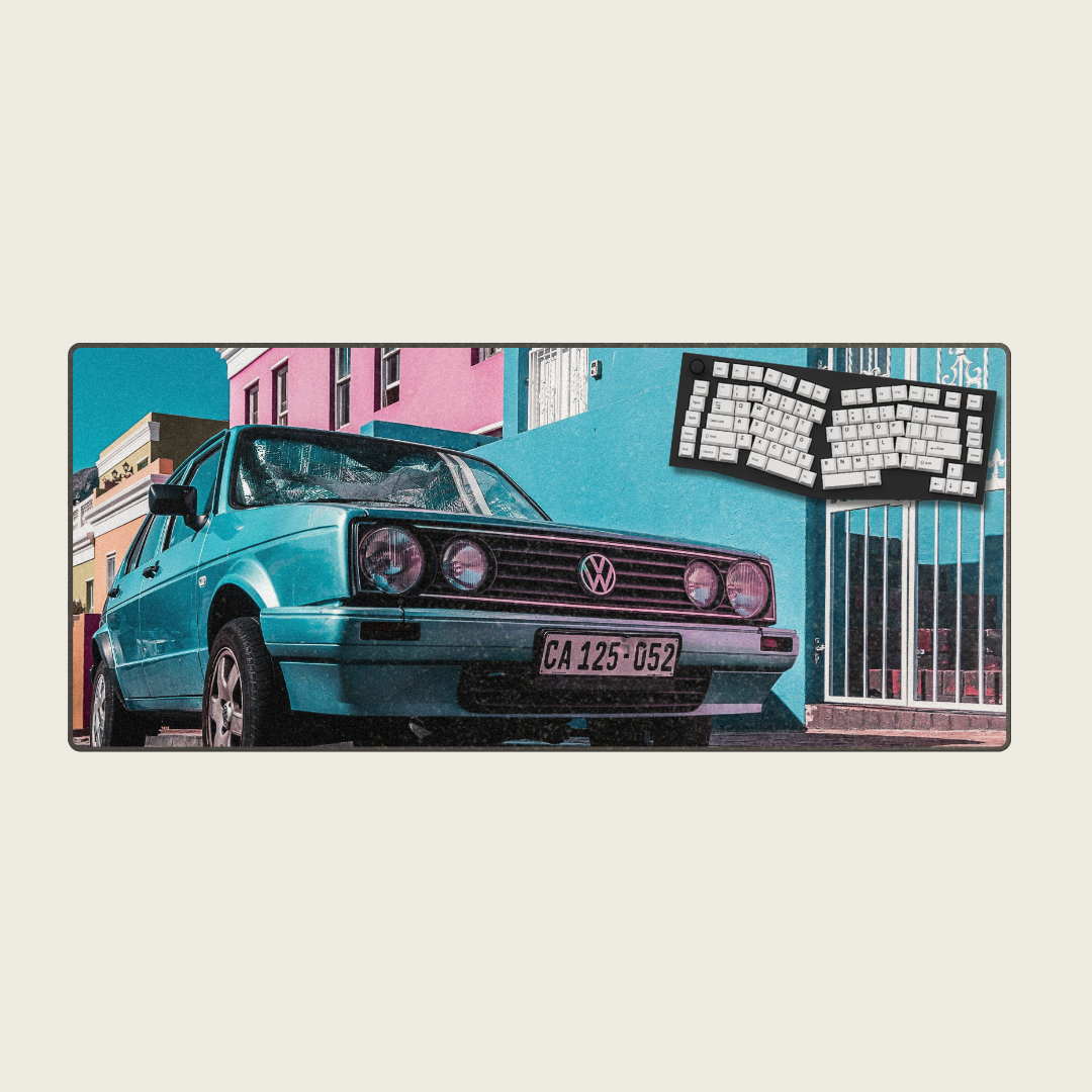 Volkswagen MK1 Citi Golf - Vintage Car Mouse Pads