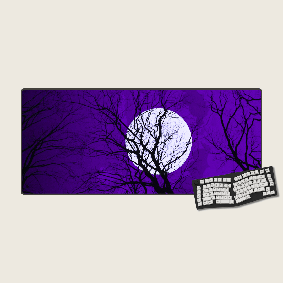 Lavender Eclipse - Valentine's Mouse Pads