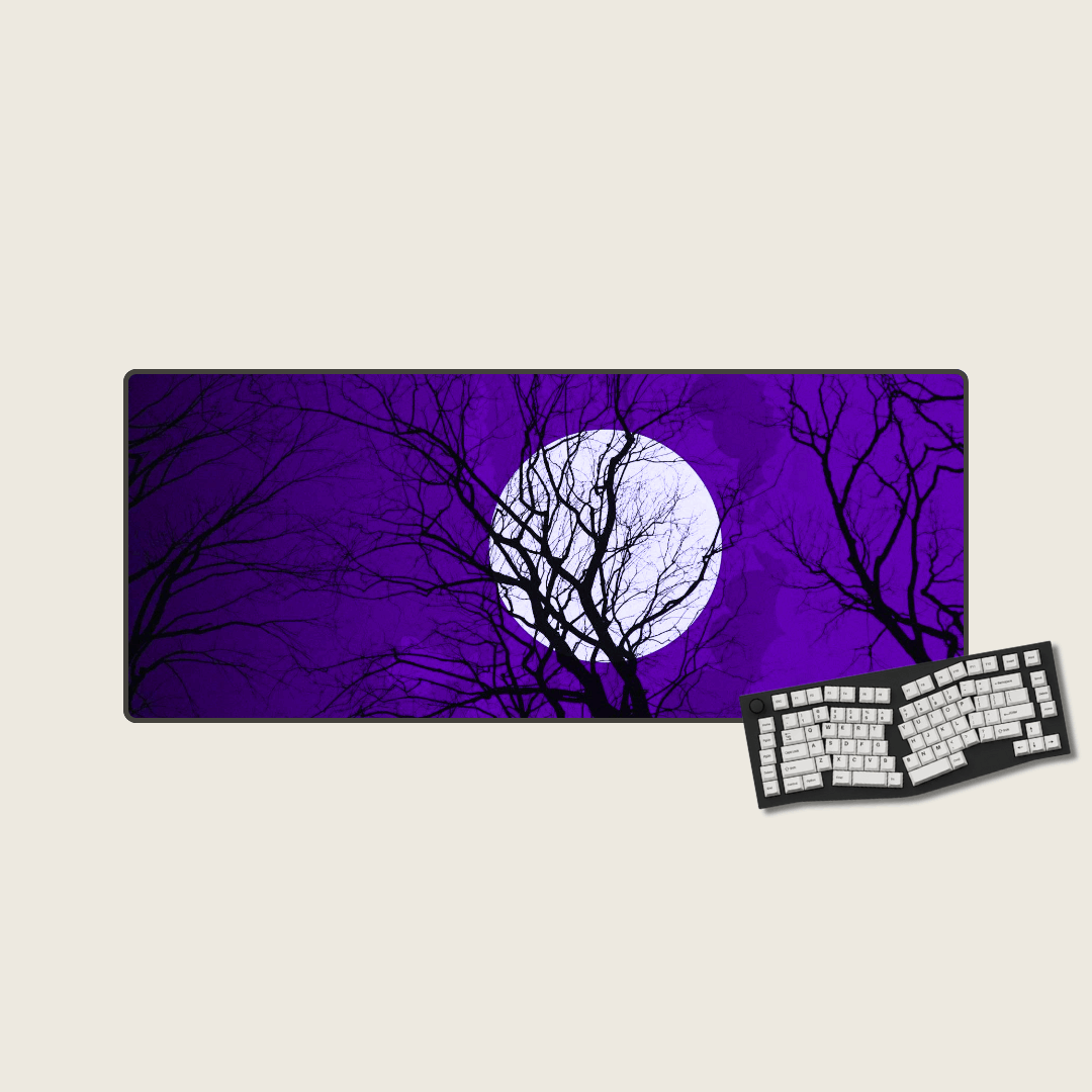 Lavender Eclipse - Valentine's Mouse Pads