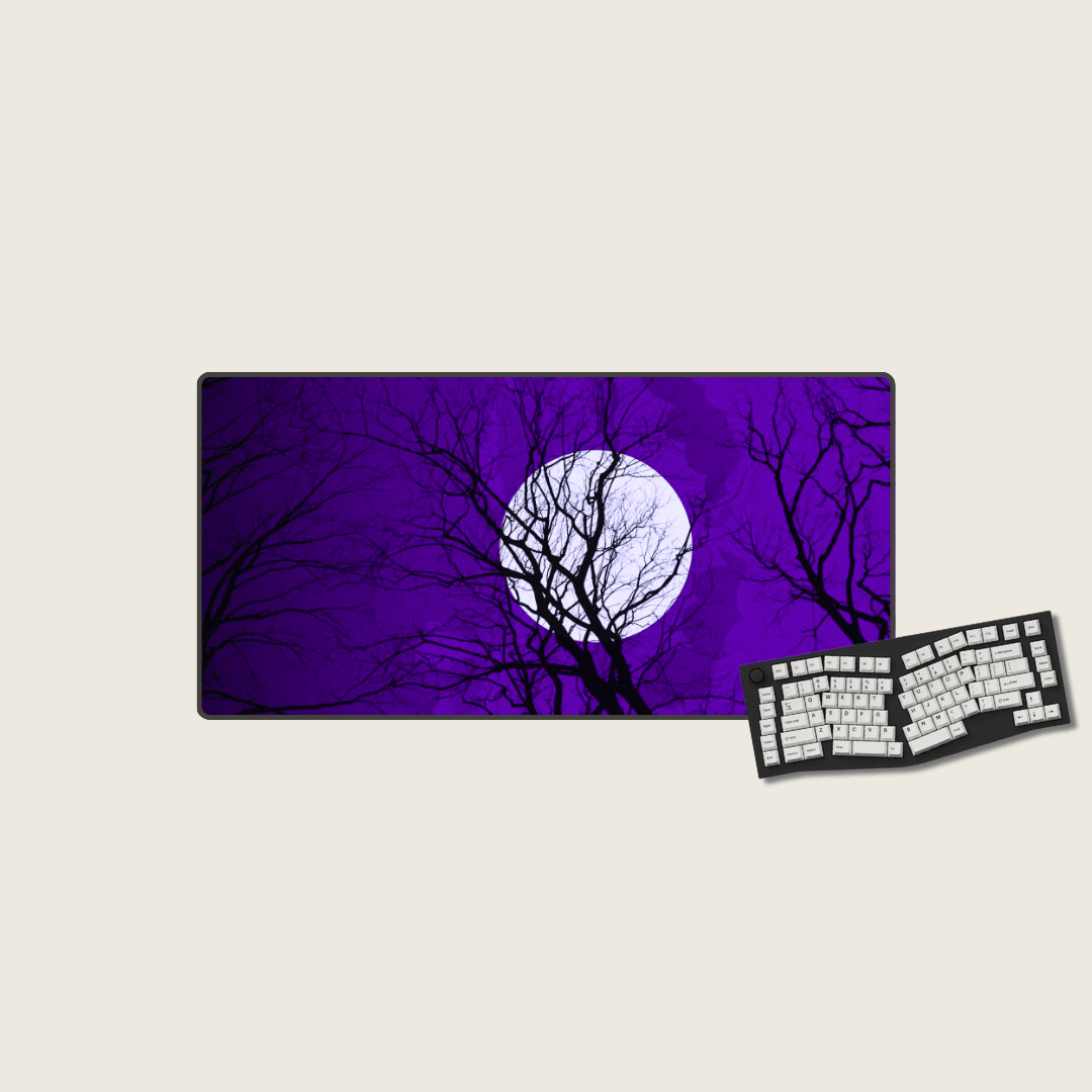 Lavender Eclipse - Valentine's Mouse Pads