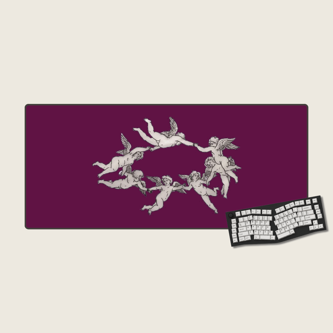 Held by Grace - Valentine's Mouse Pads