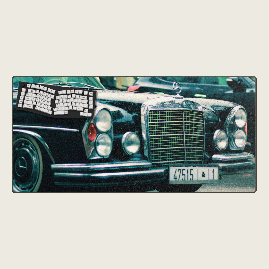 Mercedes Benz W112 - Vintage Car Mouse Pads