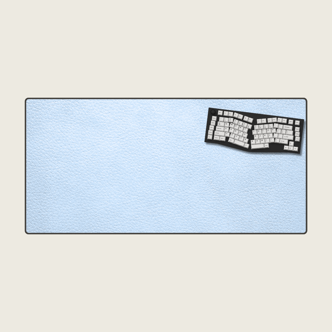 Sapphire - Essentials Leather Mouse Pads