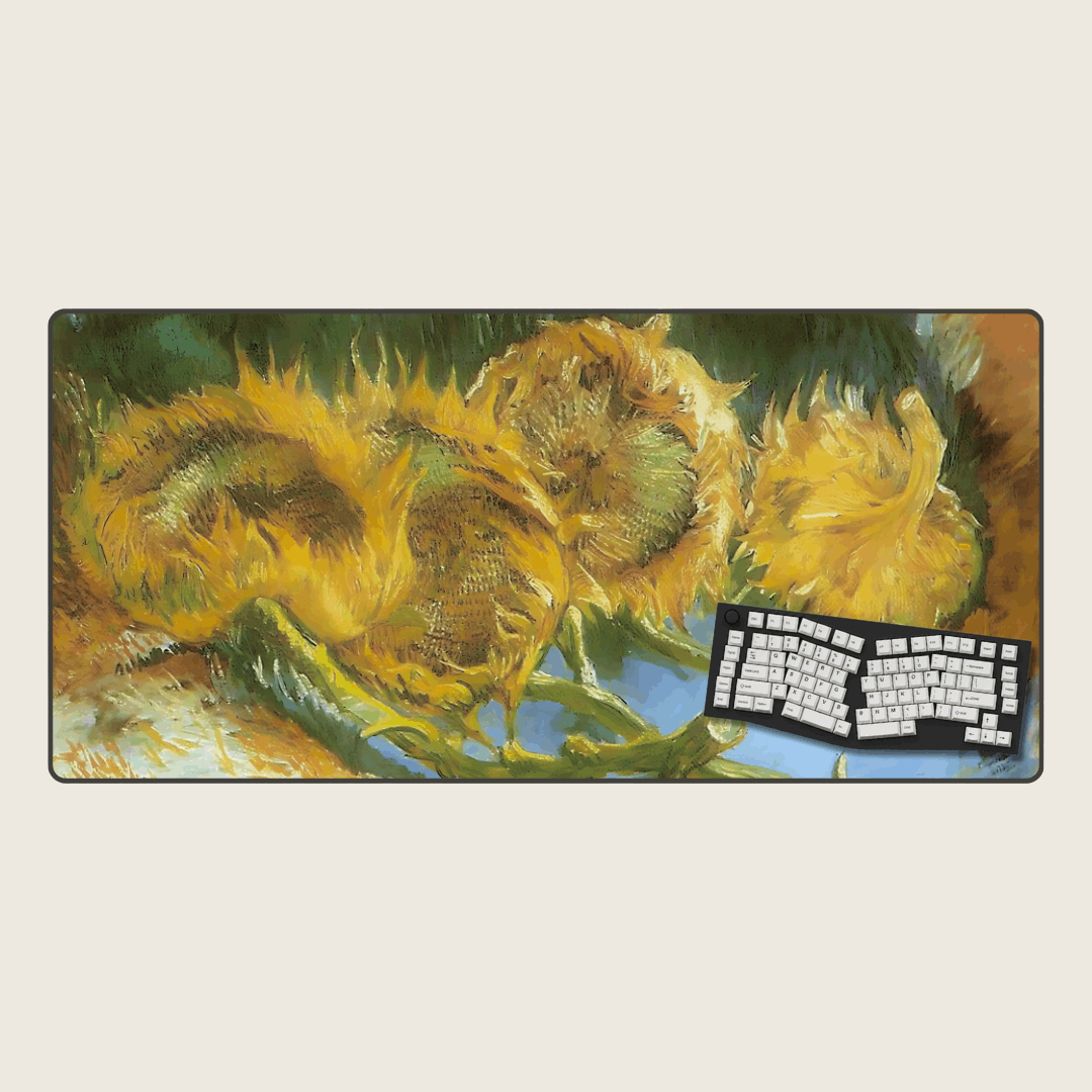 Sunflower Society - Van Gogh Art Mouse Pads