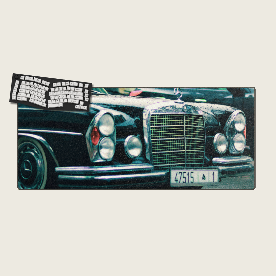 Mercedes Benz W112 - Vintage Car Mouse Pads
