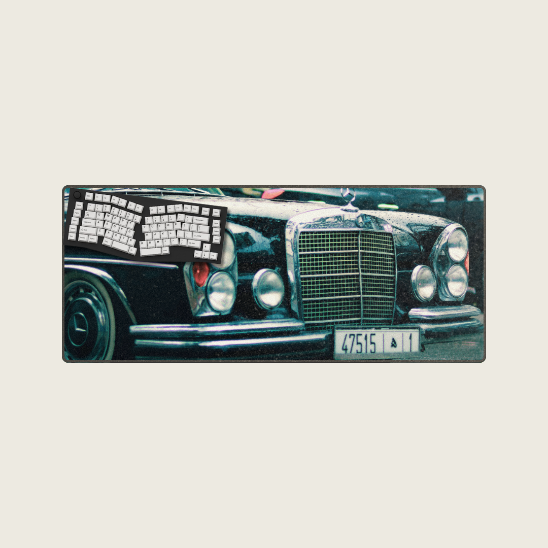 Mercedes Benz W112 - Vintage Car Mouse Pads