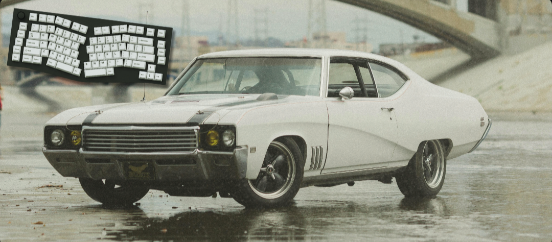 1969 Buick Skylark - Vintage Car Mouse Pads