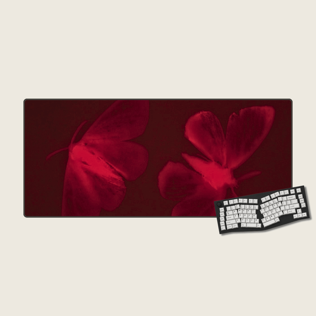 Flutter - Valentine's Mouse Pads