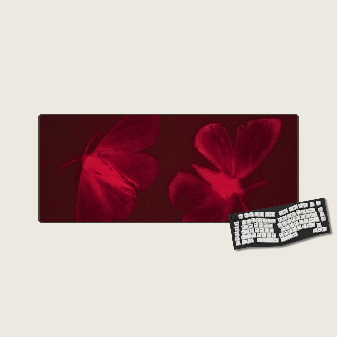 Flutter - Valentine's Mouse Pads