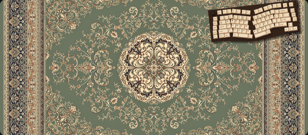 Silk Caravan - Arabian Pattern Mouse Pads
