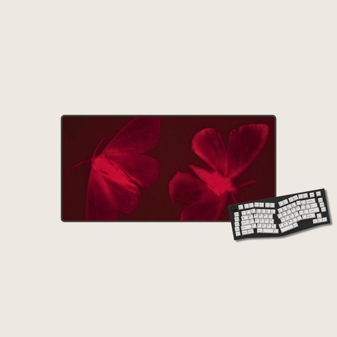 Flutter - Valentine's Mouse Pads