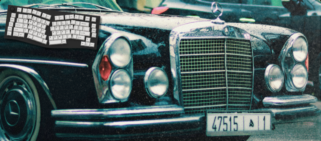 Mercedes Benz W112 - Vintage Car Mouse Pads