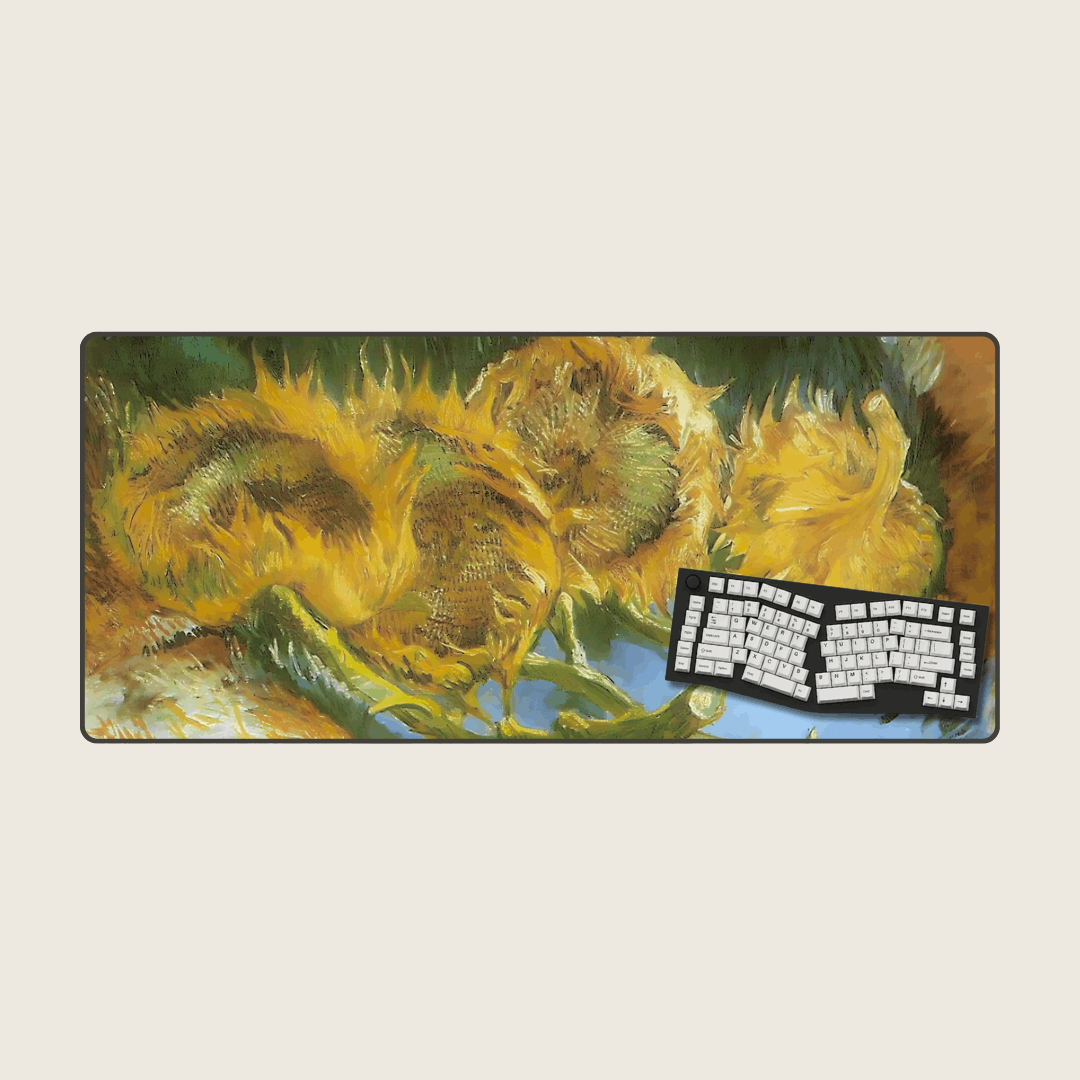 Sunflower Society - Van Gogh Art Mouse Pads