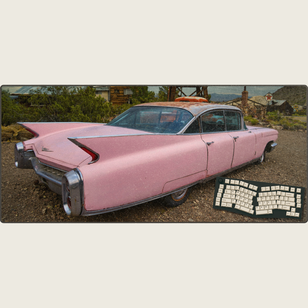 1959 Cadillac Fleetwood - Vintage Car Mouse Pads