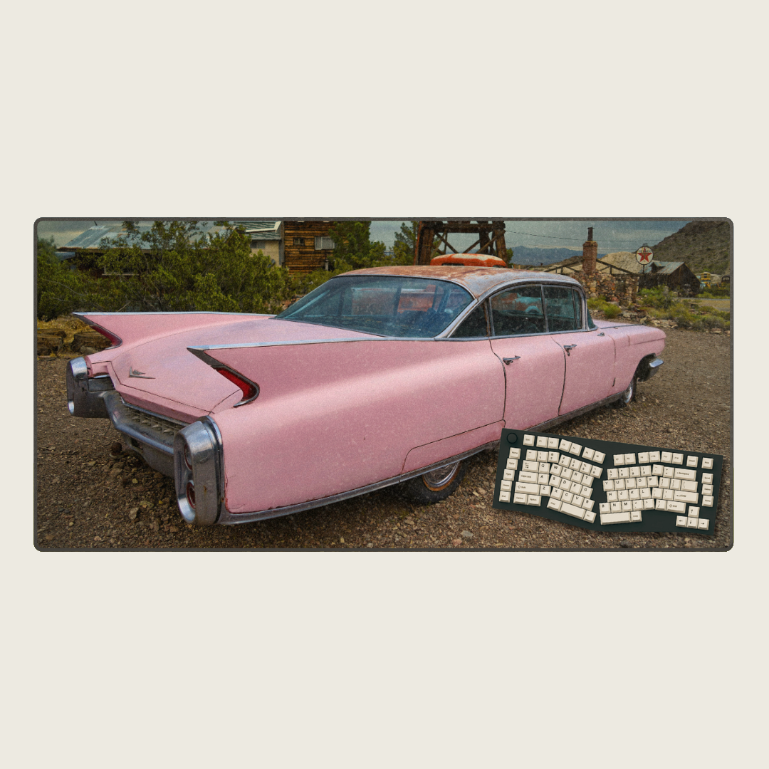 1959 Cadillac Fleetwood - Vintage Car Mouse Pads
