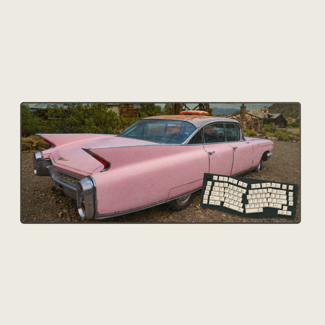 1959 Cadillac Fleetwood - Vintage Car Mouse Pads
