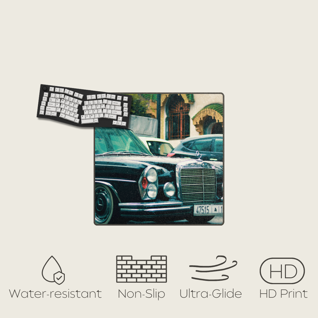 Mercedes Benz W112 - Vintage Car Mouse Pads
