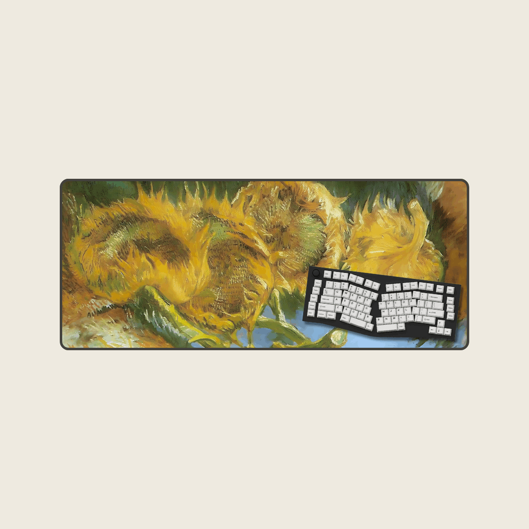 Sunflower Society - Van Gogh Art Mouse Pads