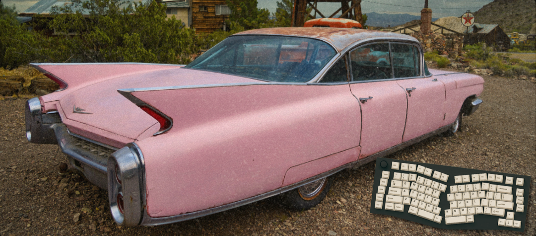 1959 Cadillac Fleetwood - Vintage Car Mouse Pads
