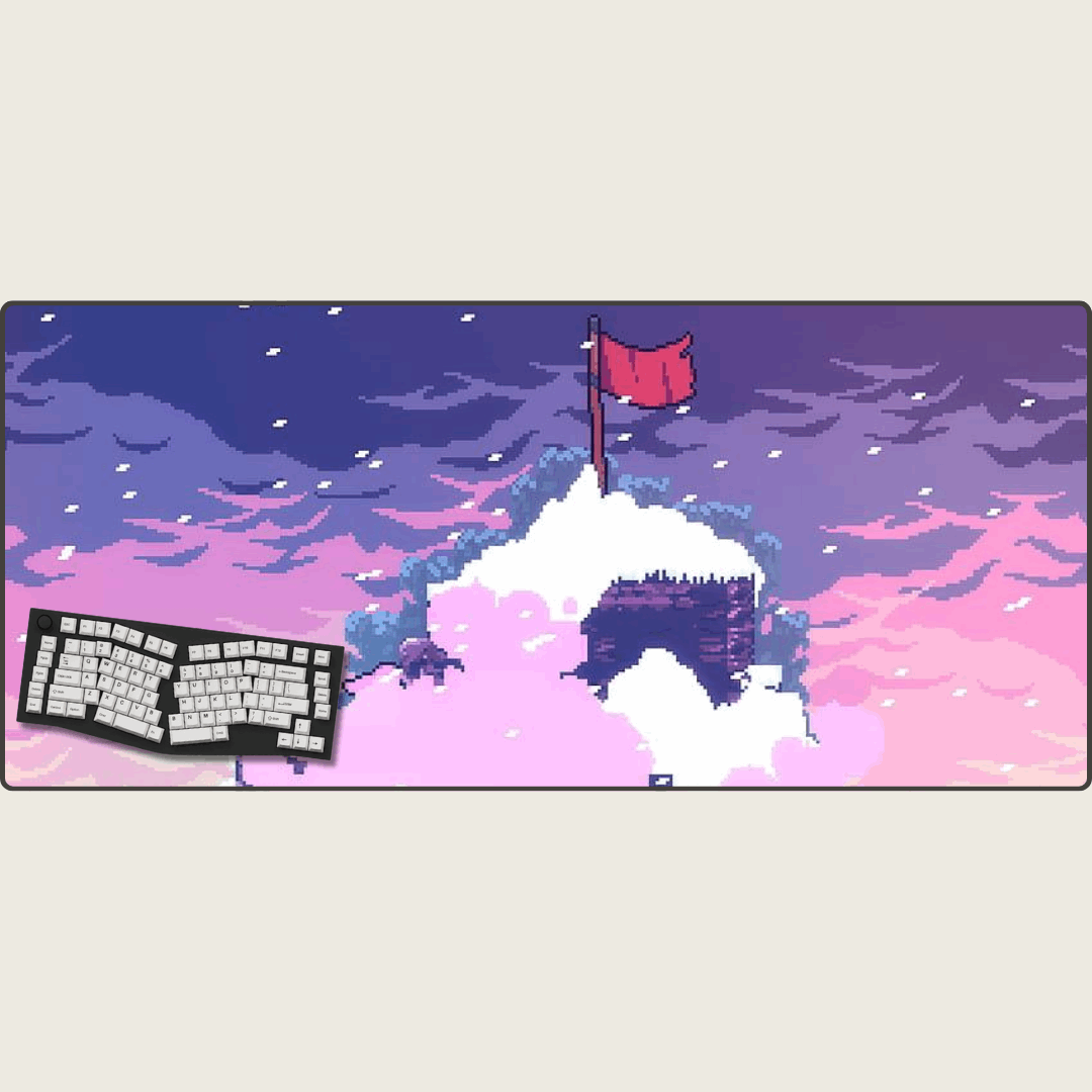 Celeste Summit - Cityscape Mouse Pads